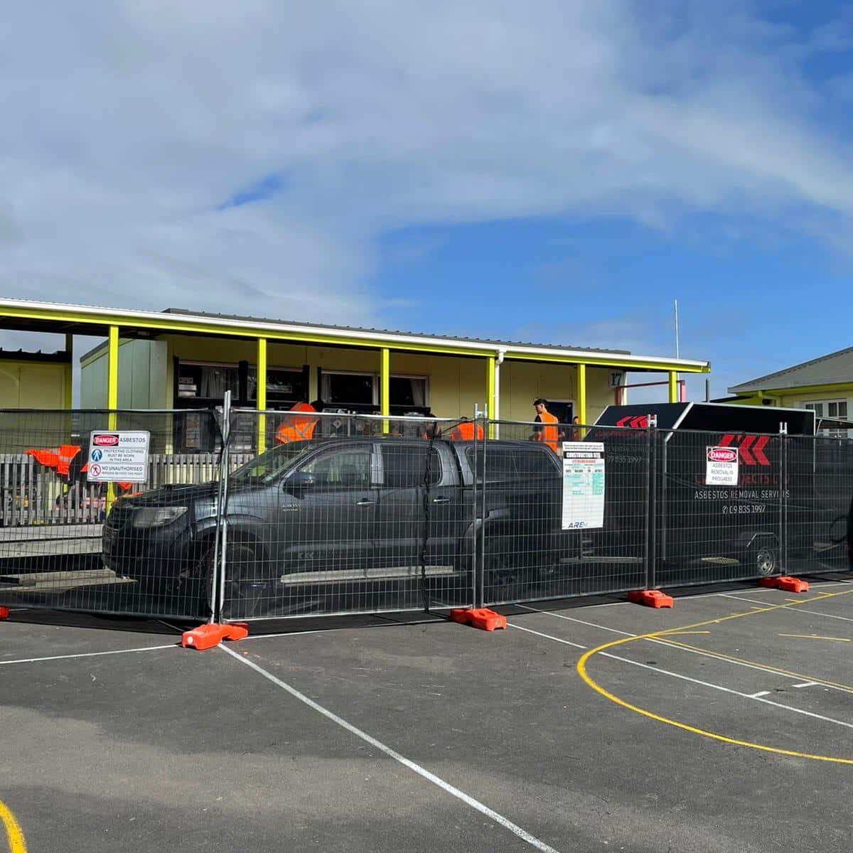 Asbestos removal at a School in Kaitaia