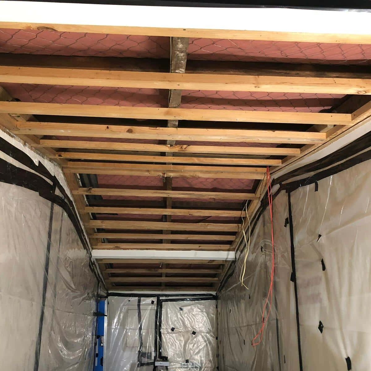 Class A Asbestos ceiling removal