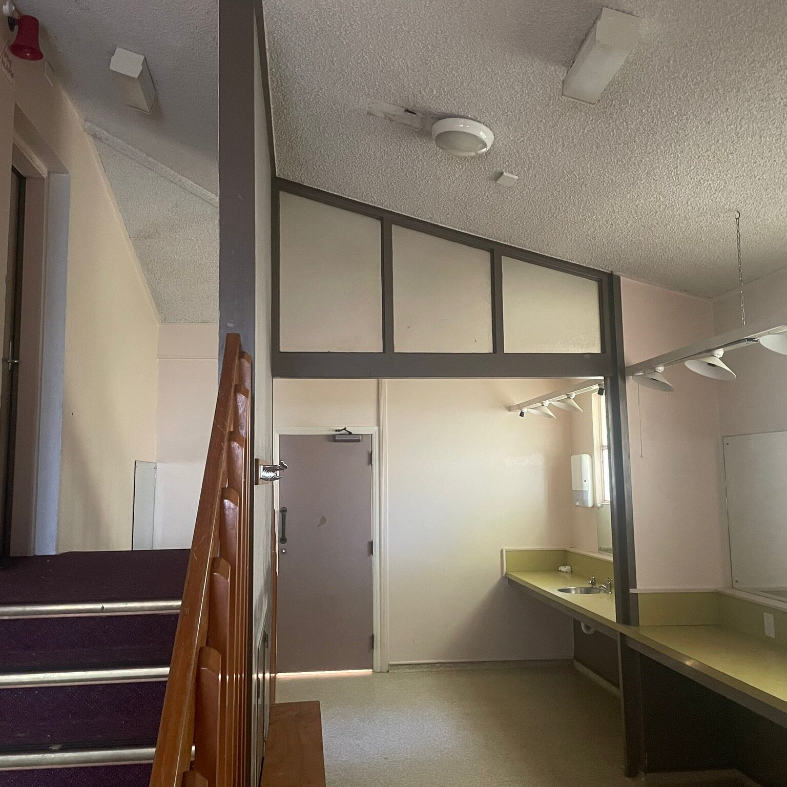 Class A Asbestos site immediately before removal process begins.