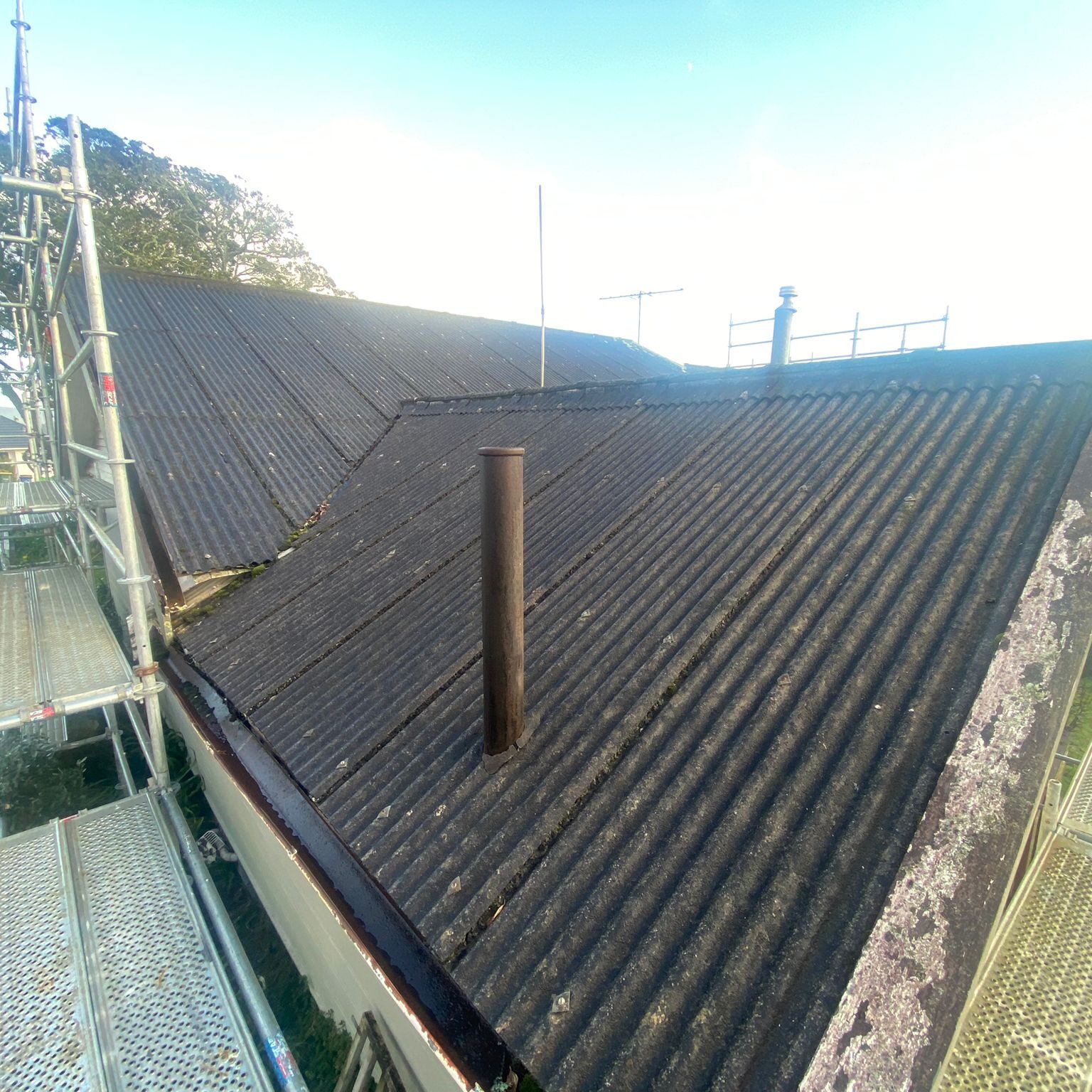 Asbestos Roof